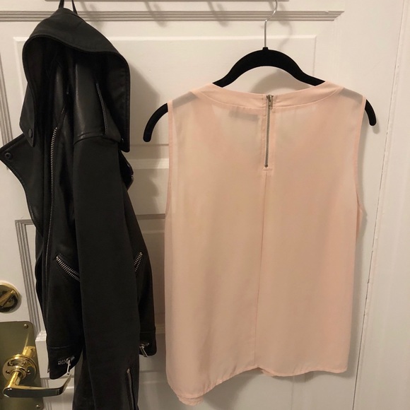 Sequin Astr peach sleeveless blouse - Picture 3 of 4